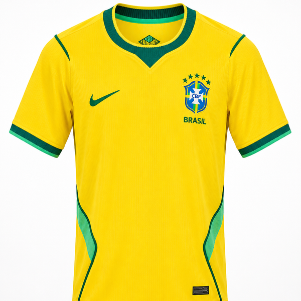 Camisa Seleção Brasileiras Copa 2026 Amarela feminina Torcedor