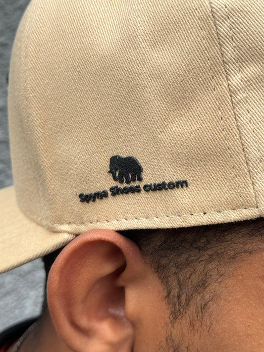 Boné Bege Snapback Elefante Spyna