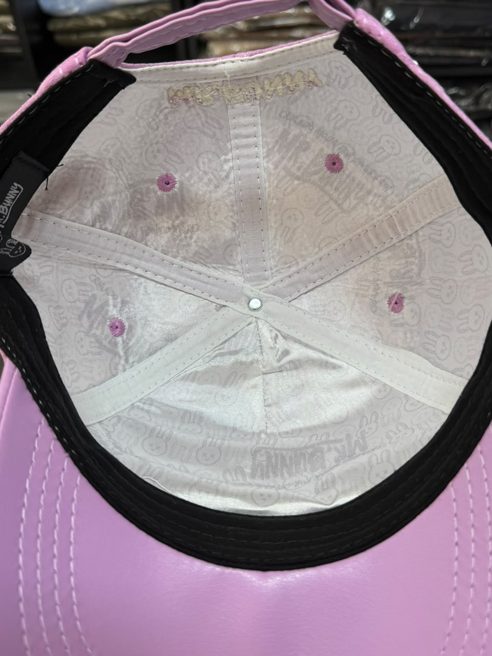 Boné Snapback Mr Bunny Camurça Roxo Masculino Original