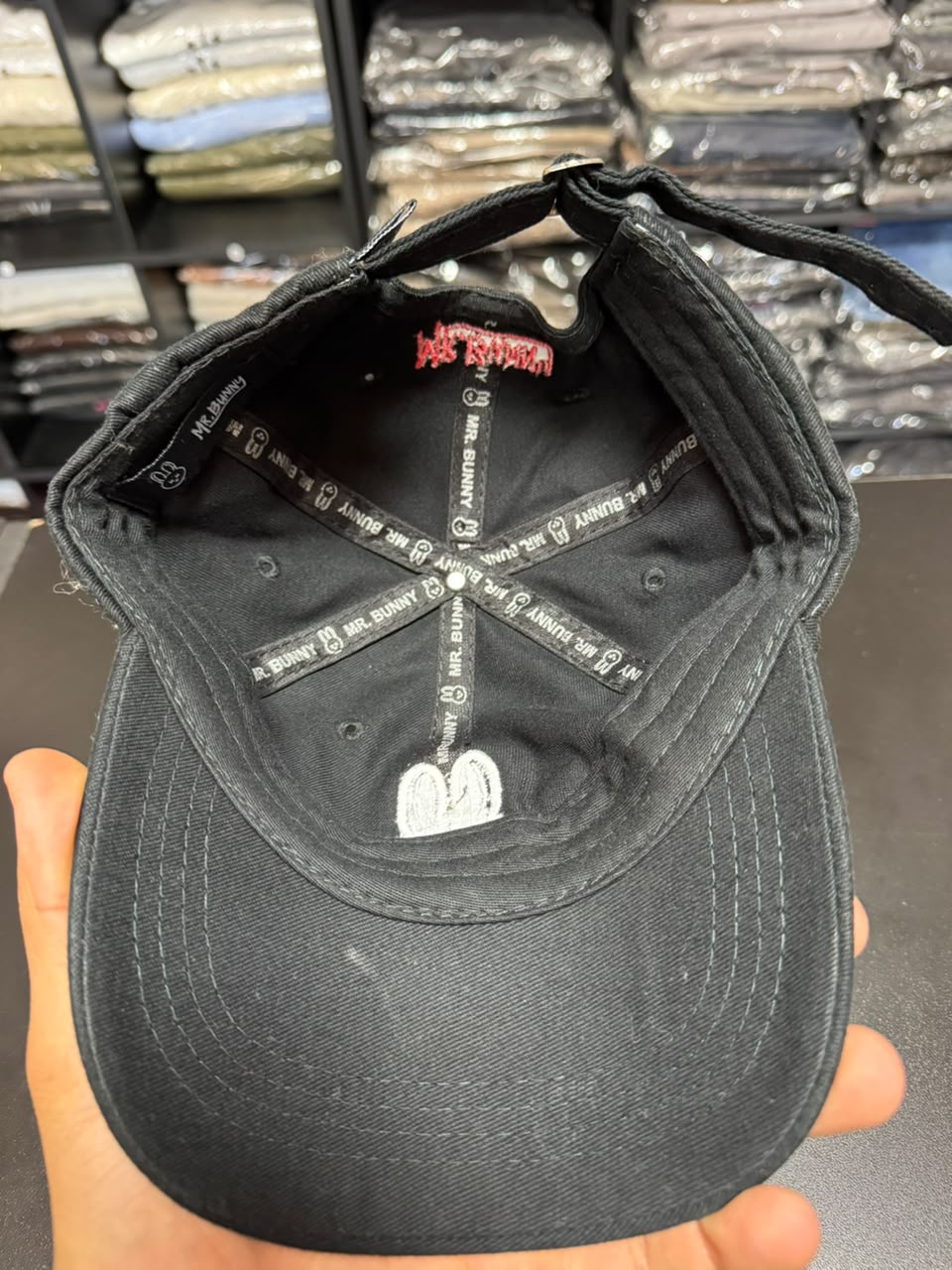 Boné Mr Bunny Dad Hat Preto Unissex Original