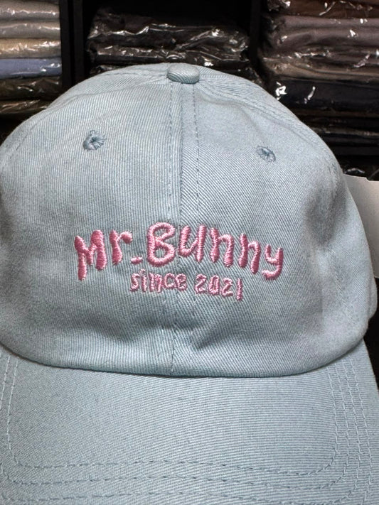 Boné Mr Bunny Dad Hat Azul Claro Unissex Original