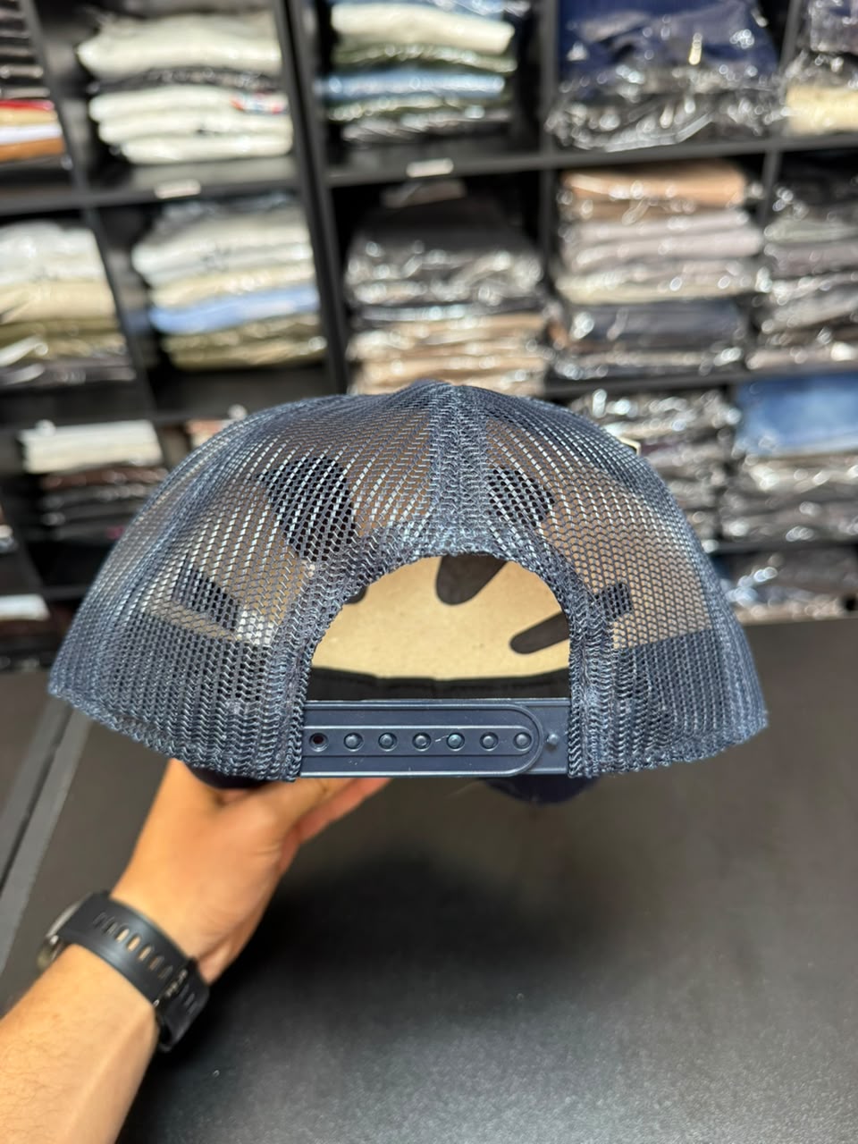 Boné New Era Snapback Redinha Azul Masculino