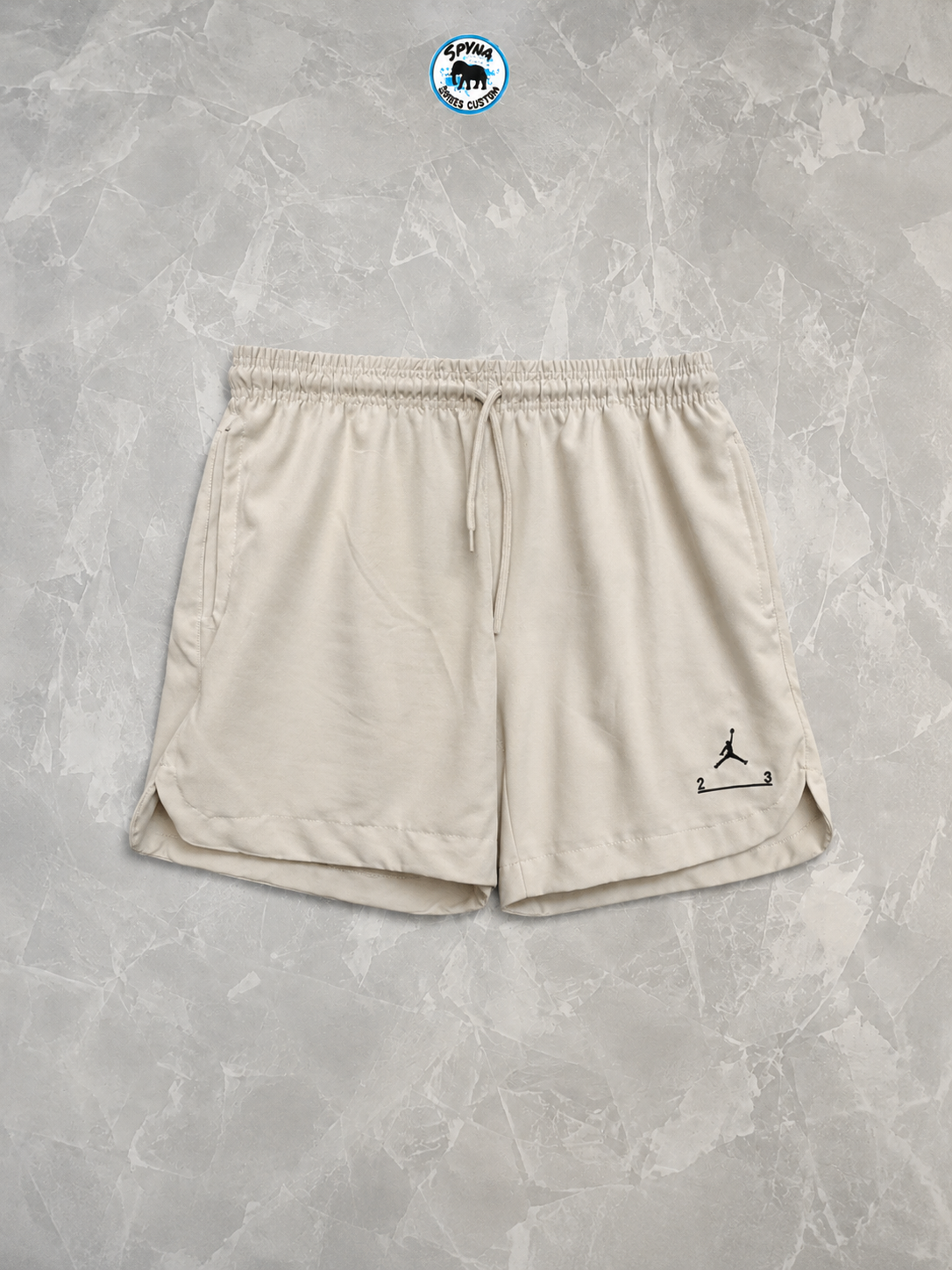Bermuda Nike Bege Tactel Leve Masculina