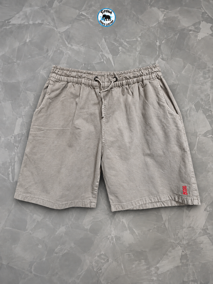 Shorts Mauricinho Sarja Hugo Bosso Marrom Masculino