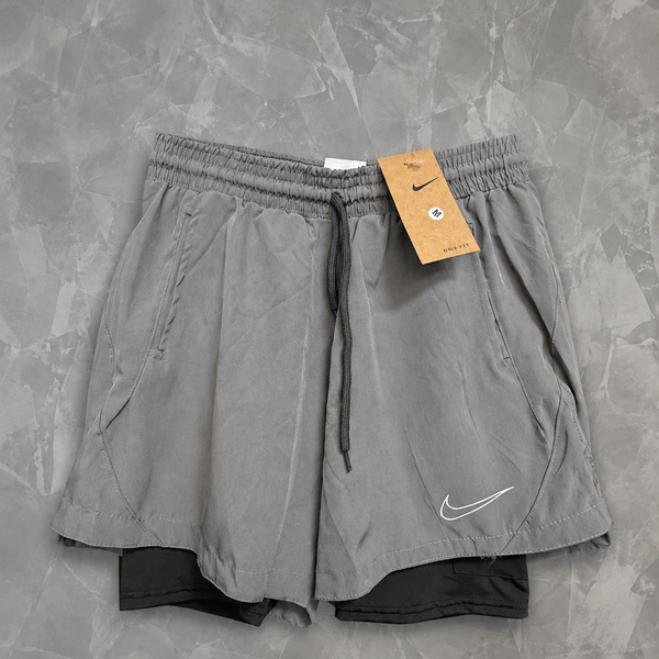 Shorts Nike Corrida Dri-Fit Flex 2 em 1 Masculino Diversas Cores