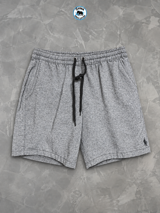 Shorts Mauricinho Sarja Polo Rauph Lauren Cinza Masculino