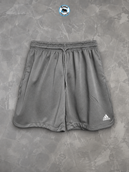 Shorts Adidas Cinza Dry Fit Esportiva Padrão Site