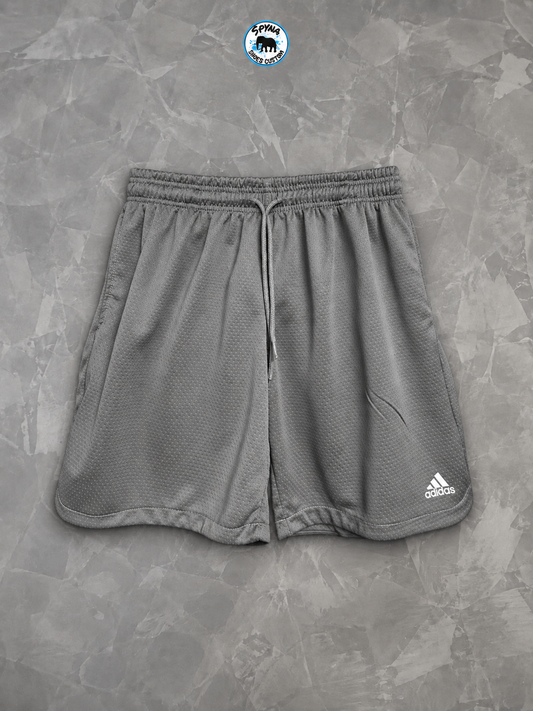 Shorts Adidas Cinza Dry Fit Esportiva Padrão Site