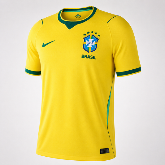 Camisa Seleção Brasileiras Copa 2026 Amarela feminina Torcedor