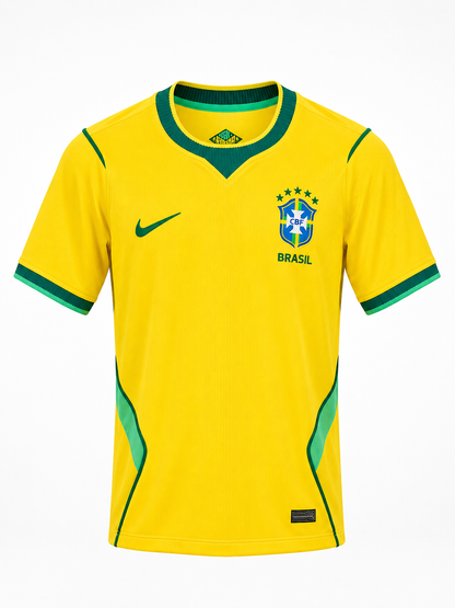 Camisa Seleção Brasileiras Copa 2026 Amarela feminina Torcedor