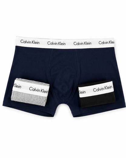Kit 3 Cuecas Calvin Klein Boxer