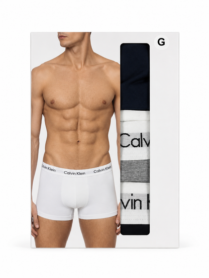 Kit 3 Cuecas Calvin Klein Boxer