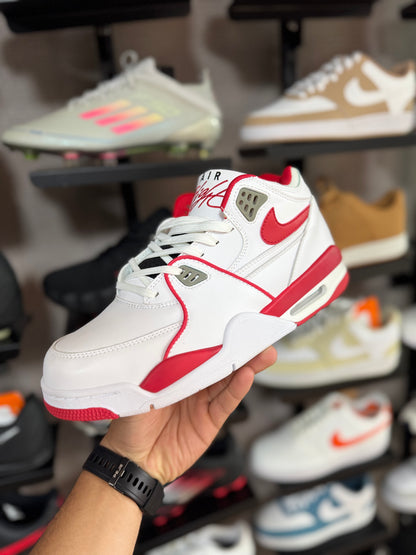 Tênis Nike Air Flight 89 White Red Masculino