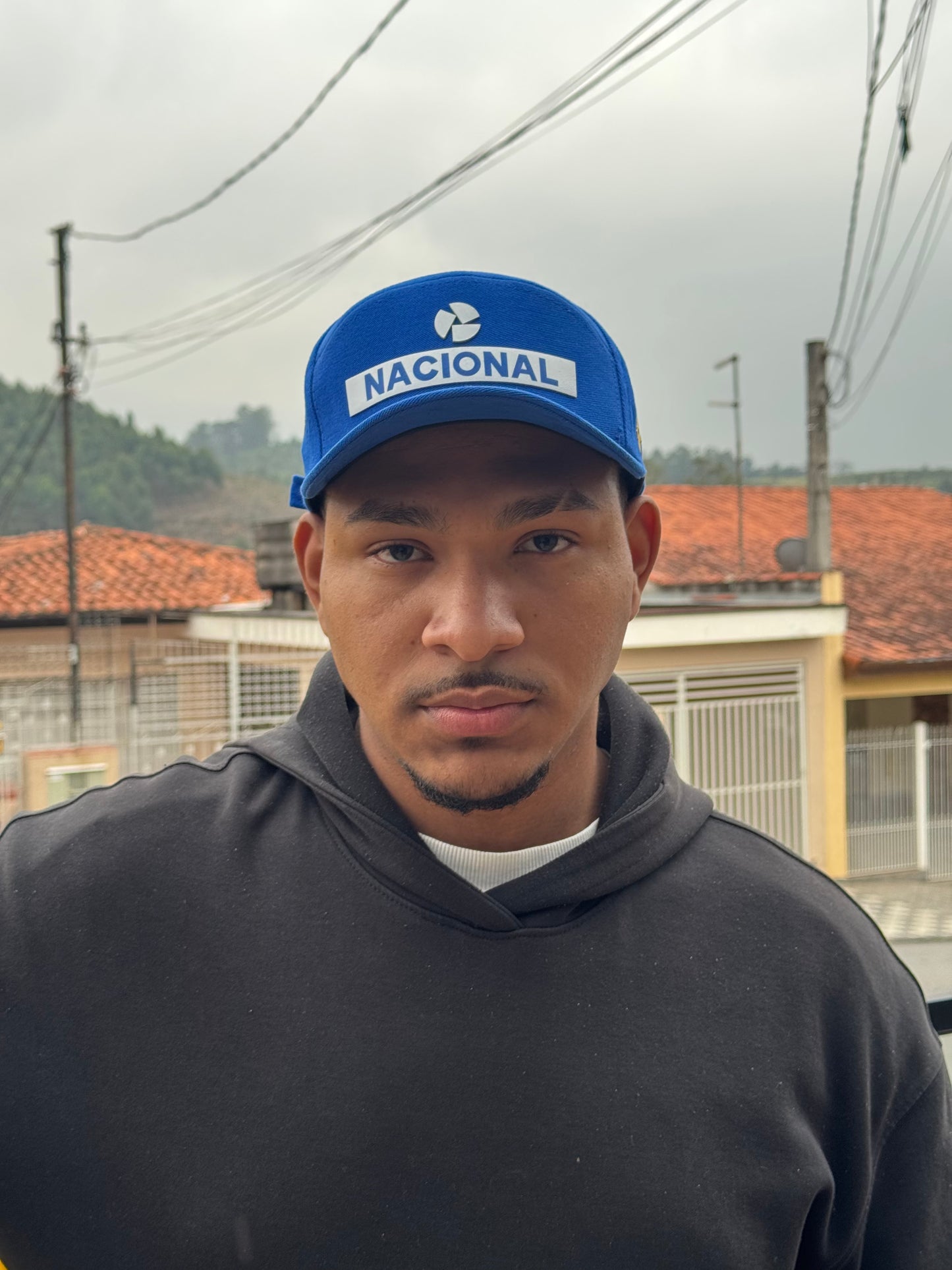 Boné Nacional Original Ayrton Senna Azul | Modelo Oficial com Assinatura Exclusiva