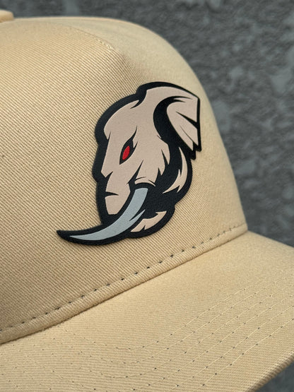 Boné Bege Snapback Elefante Spyna