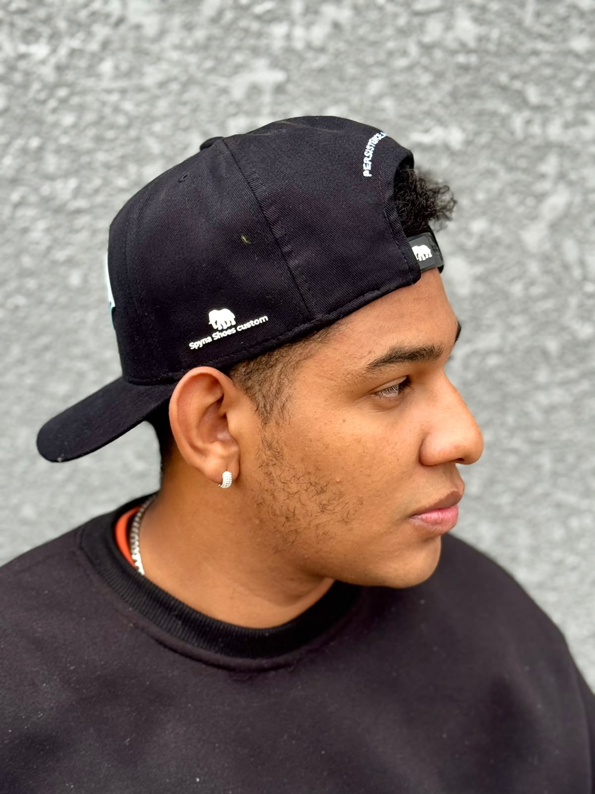 Boné Snapback Redinha Preto Spyna