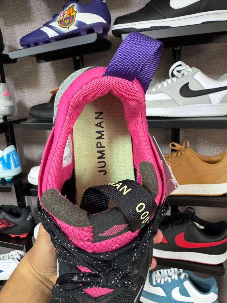 Tênis Jordan Delta Pink Miami Nights Masculino