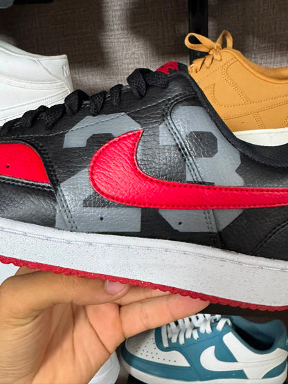 Tênis Nike Court Vision Chicago Bulls Customizado