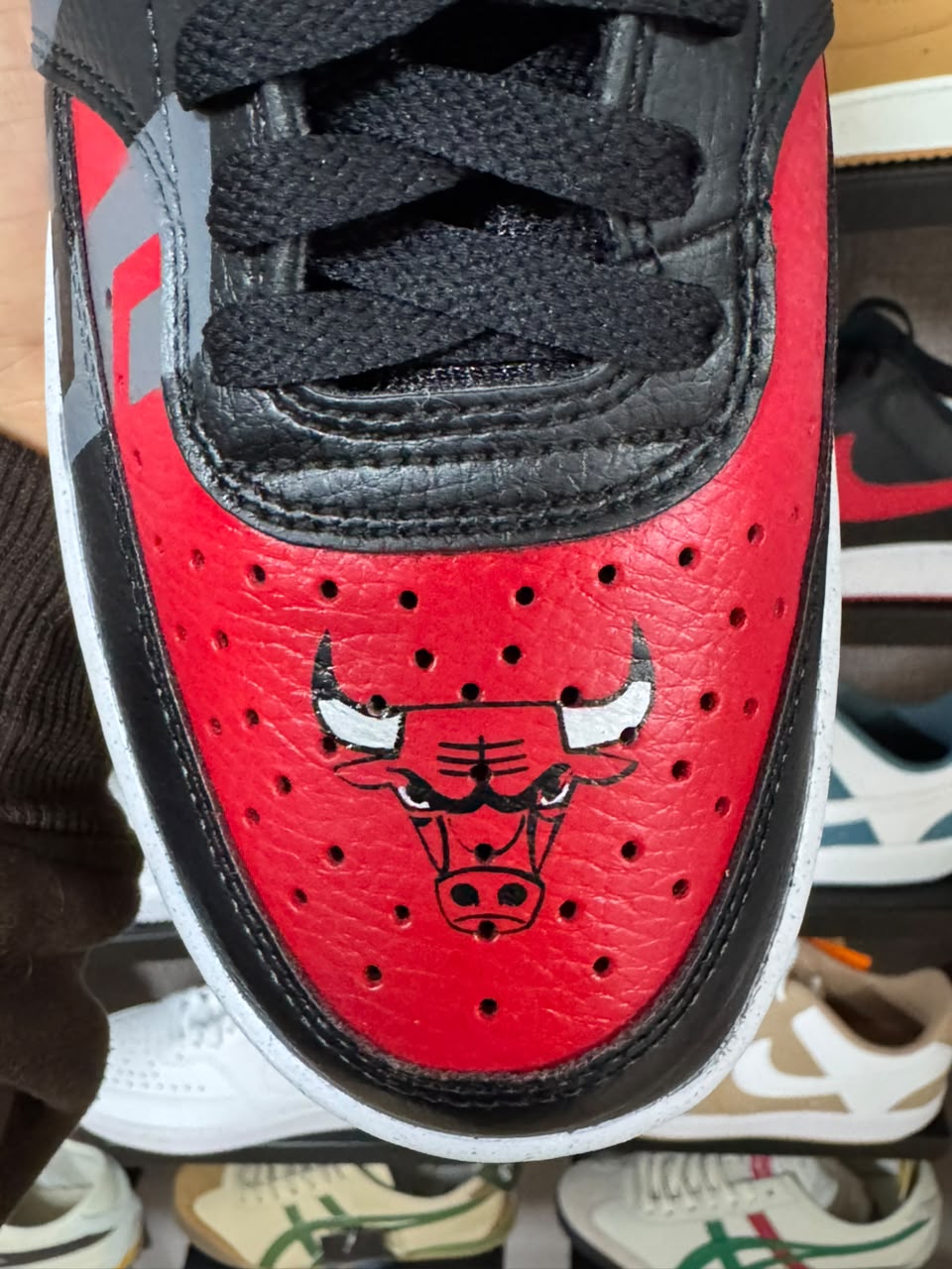 Tênis Nike Court Vision Chicago Bulls Customizado