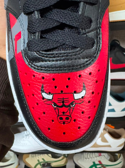 Tênis Nike Court Vision Chicago Bulls Customizado