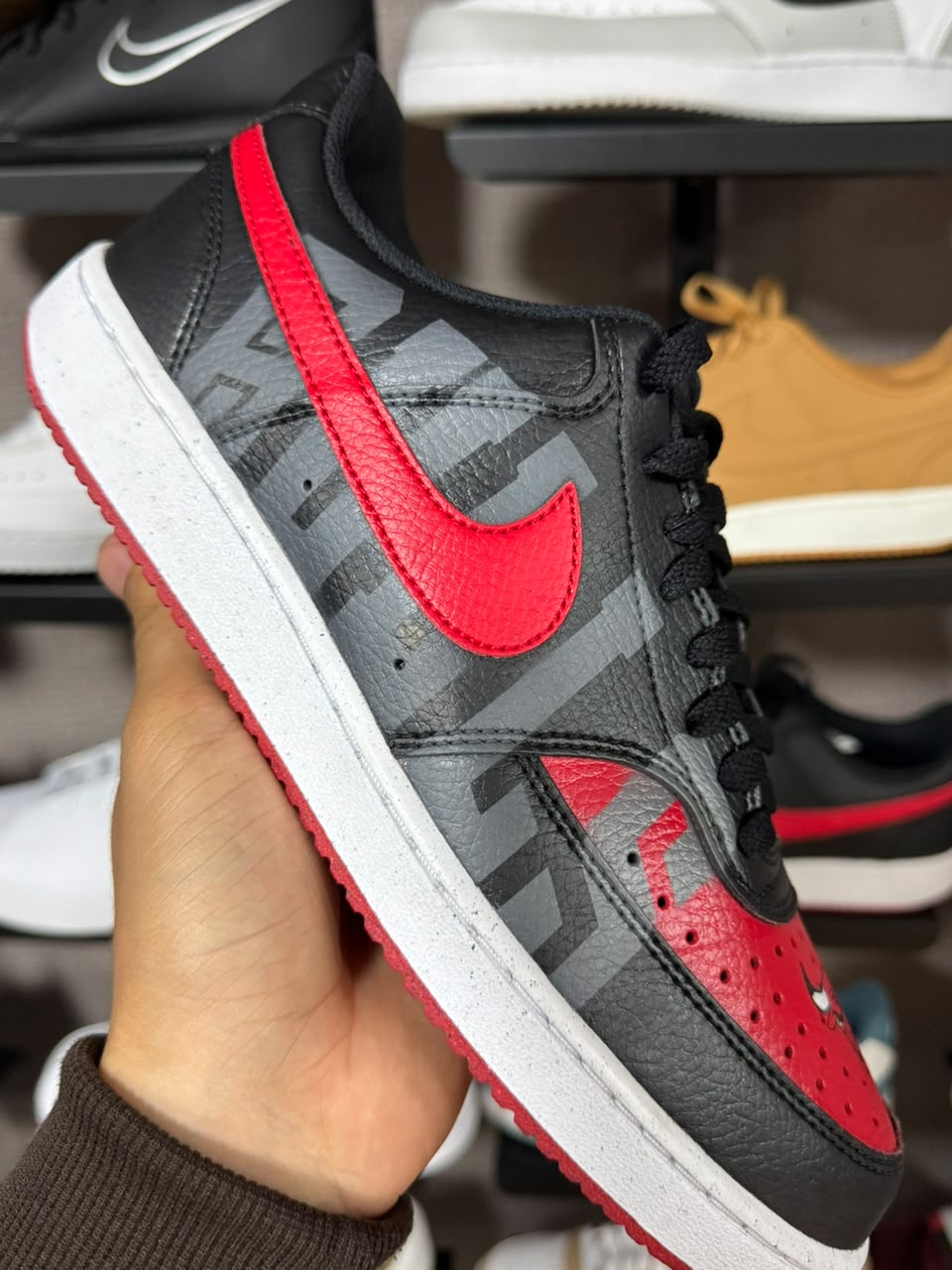 Tênis Nike Court Vision Chicago Bulls Customizado
