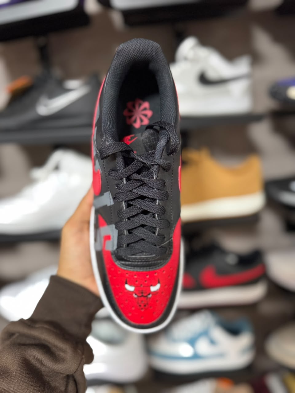 Tênis Nike Court Vision Chicago Bulls Customizado