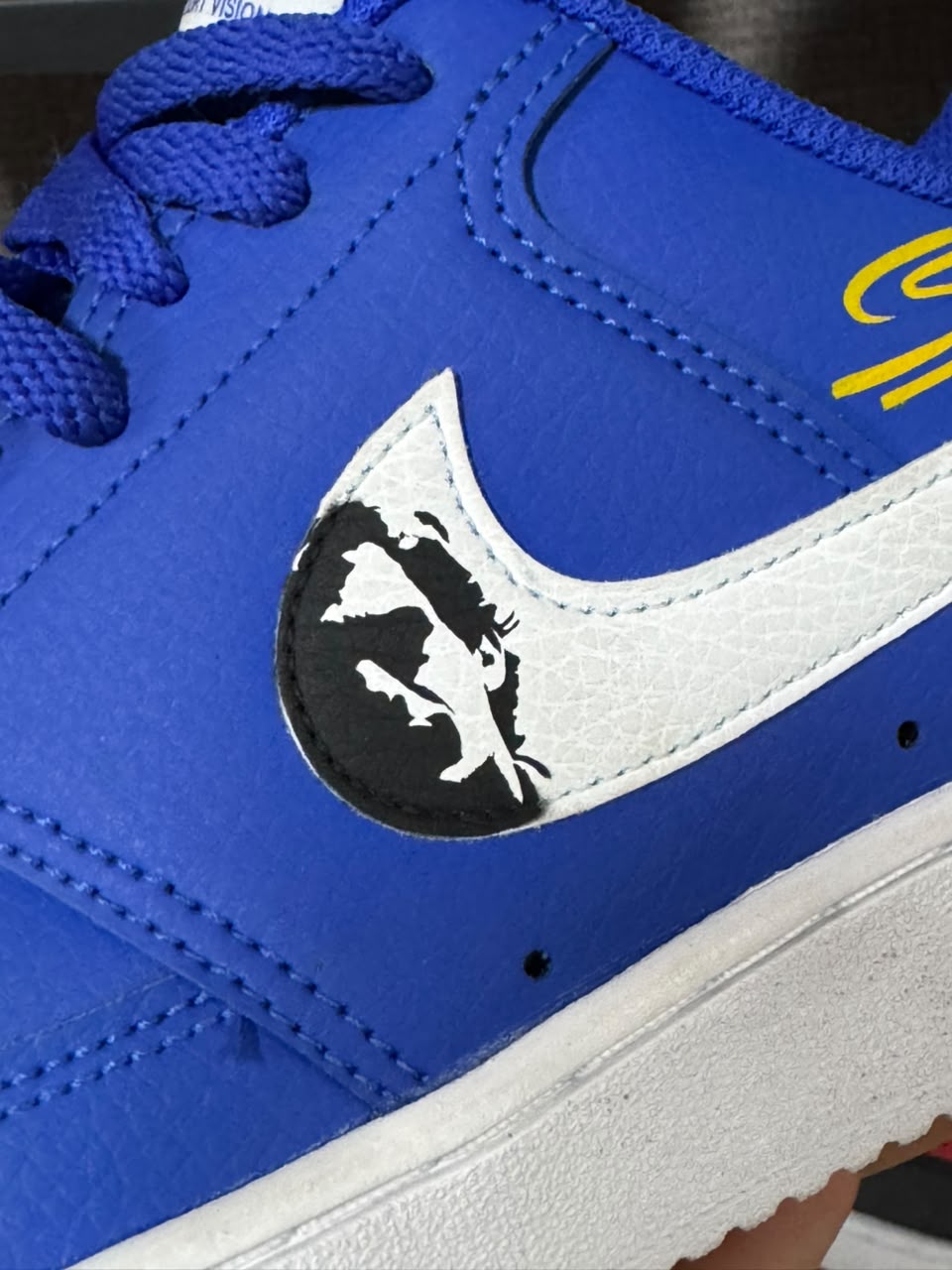 Tênis Nike Court Vision Ayrton Senna Customizado