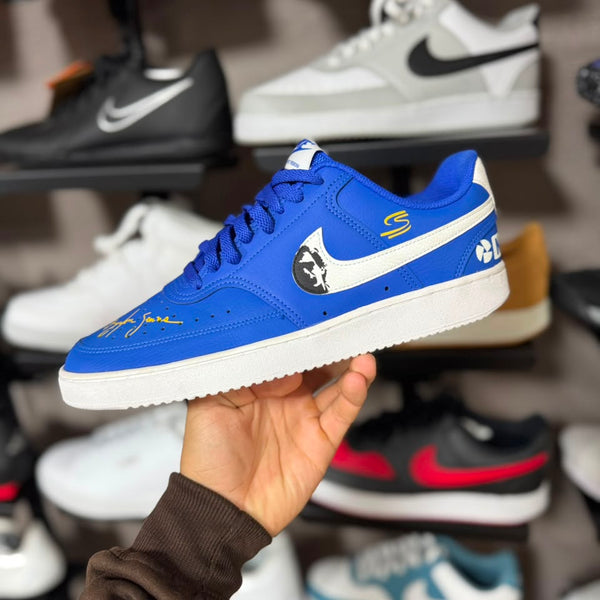 Tênis Nike Court Vision Ayrton Senna Customizado