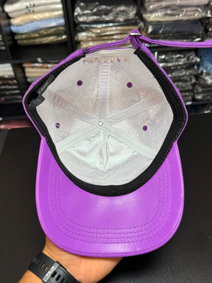 Boné Camurça Snapback Mr Bunny Roxo Masculino Original