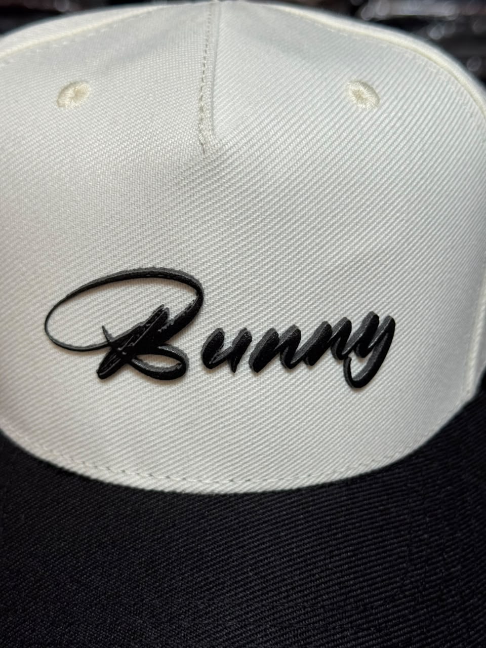 Boné Snapback Mr Bunny Branco Masculino Original