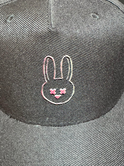 Boné Snapback Mr Bunny Preto Masculino Original