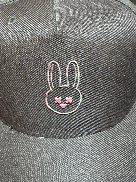 Boné Snapback Mr Bunny Preto Masculino Original