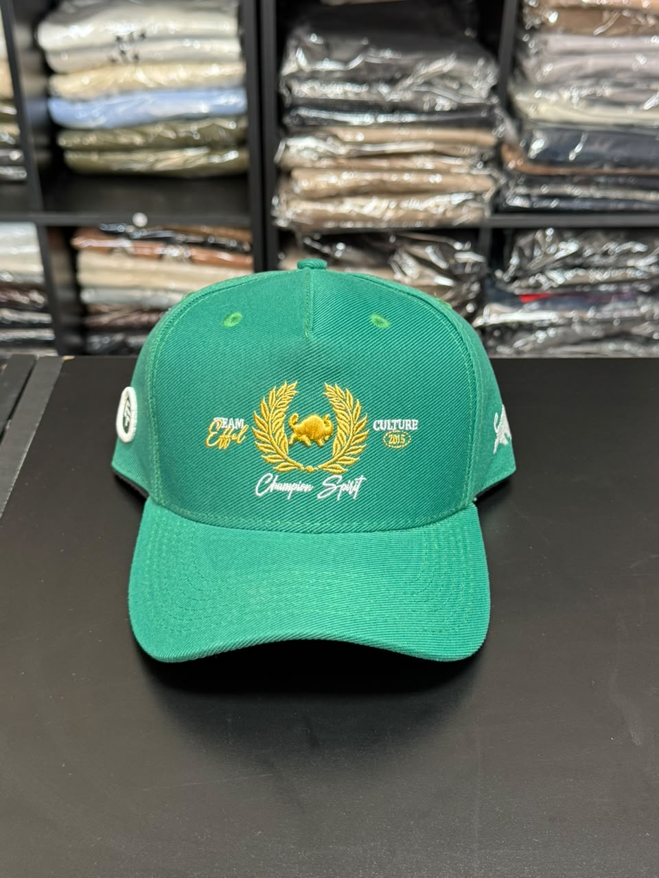 Boné Snapback Effel Culture Verde Masculino Original