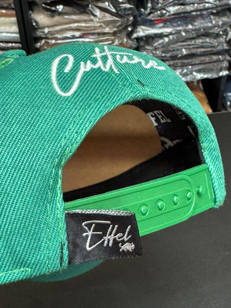 Boné Snapback Effel Culture Verde Masculino Original