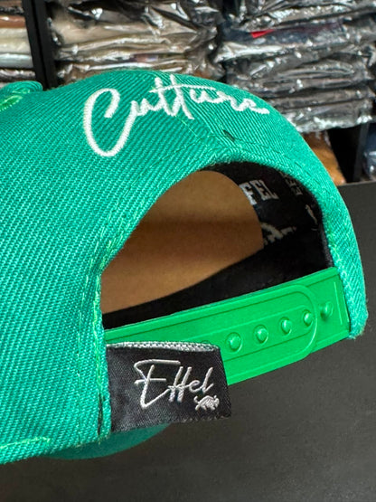 Boné Snapback Effel Culture Verde Masculino Original