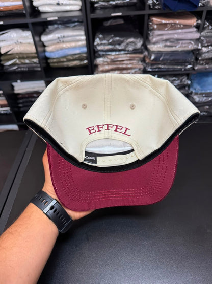 Boné Snapback Effel Culture Branco Off Masculino Original
