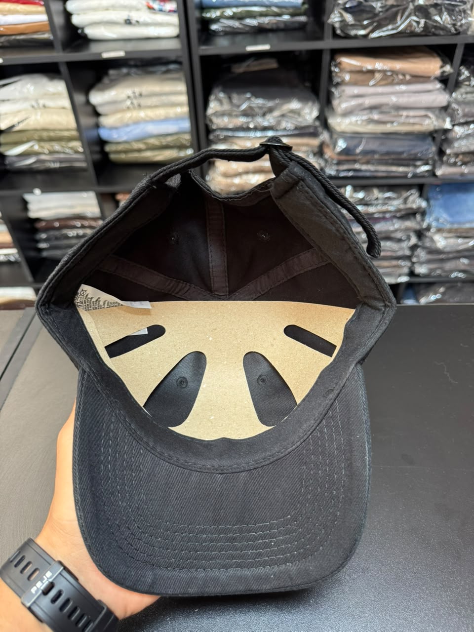Boné Alo Aba Curva Unissex Preto Liso