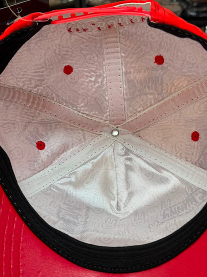 Boné Snapback Mr Bunny Vermelho Masculino Original