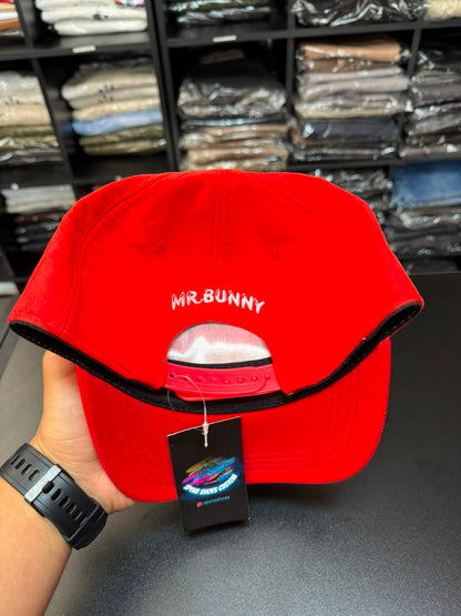 Boné Snapback Mr Bunny Vermelho Masculino Original