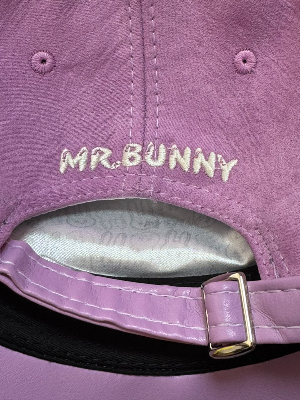 Boné Snapback Mr Bunny Camurça Roxo Masculino Original