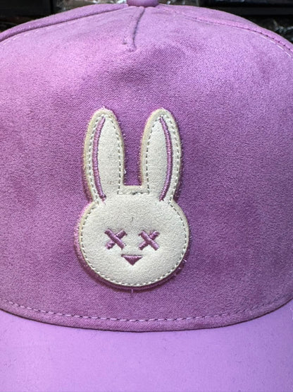 Boné Snapback Mr Bunny Camurça Roxo Masculino Original
