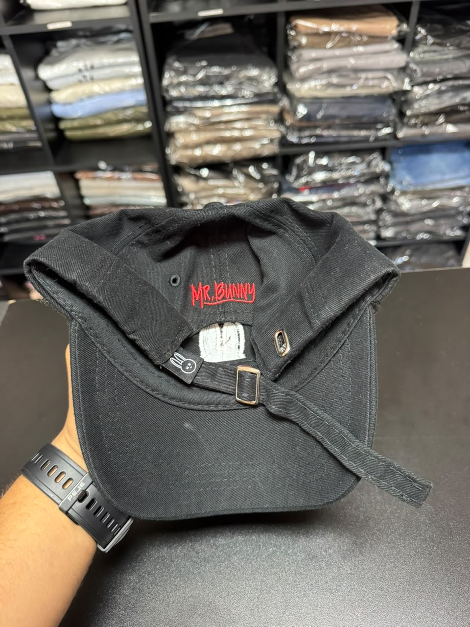 Boné Mr Bunny Dad Hat Preto Unissex Original