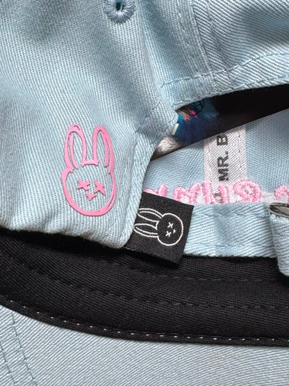 Boné Mr Bunny Dad Hat Azul Claro Unissex Original