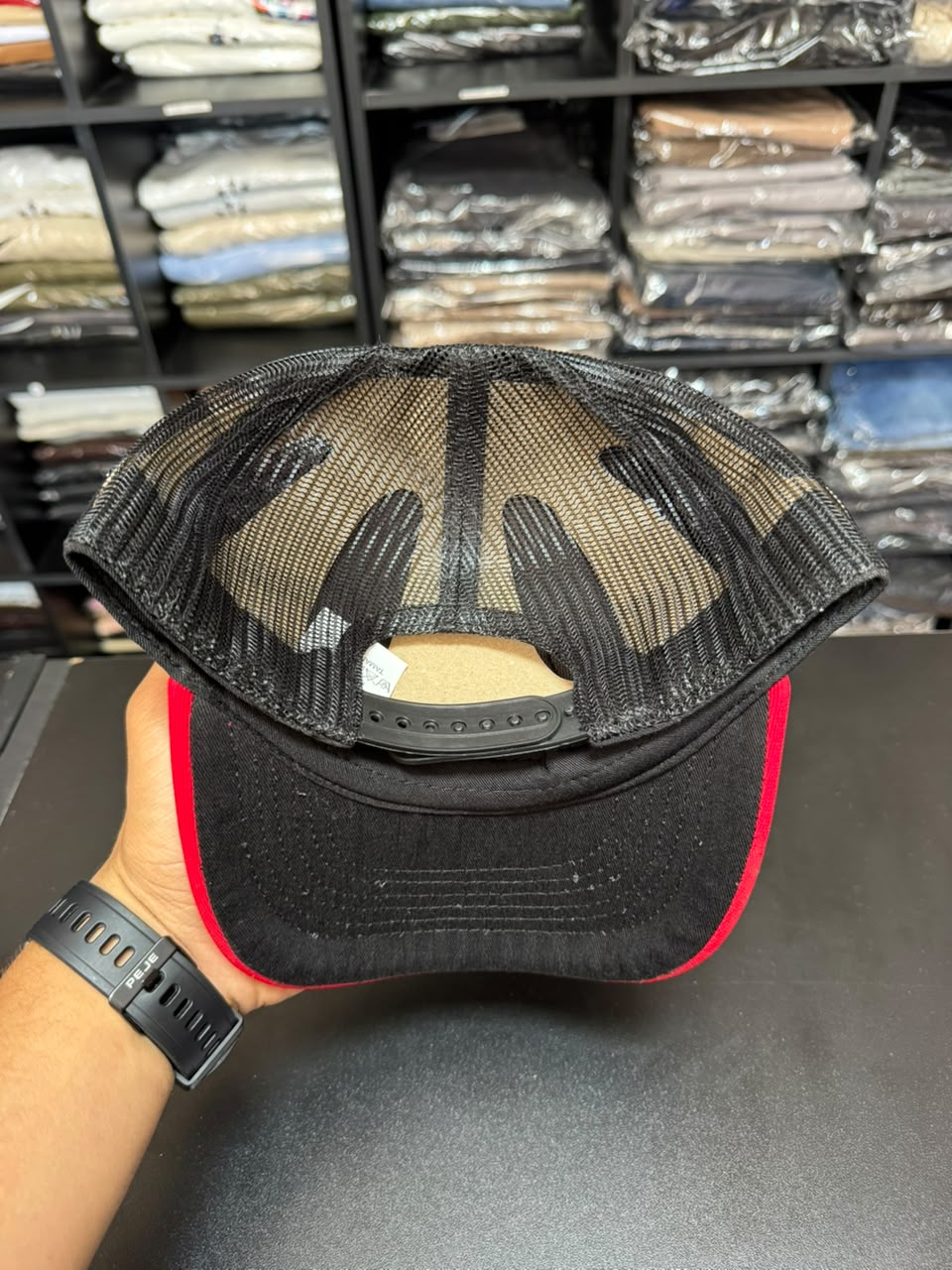 Boné Nike Jordan Snapback Redinha Preto Masculino