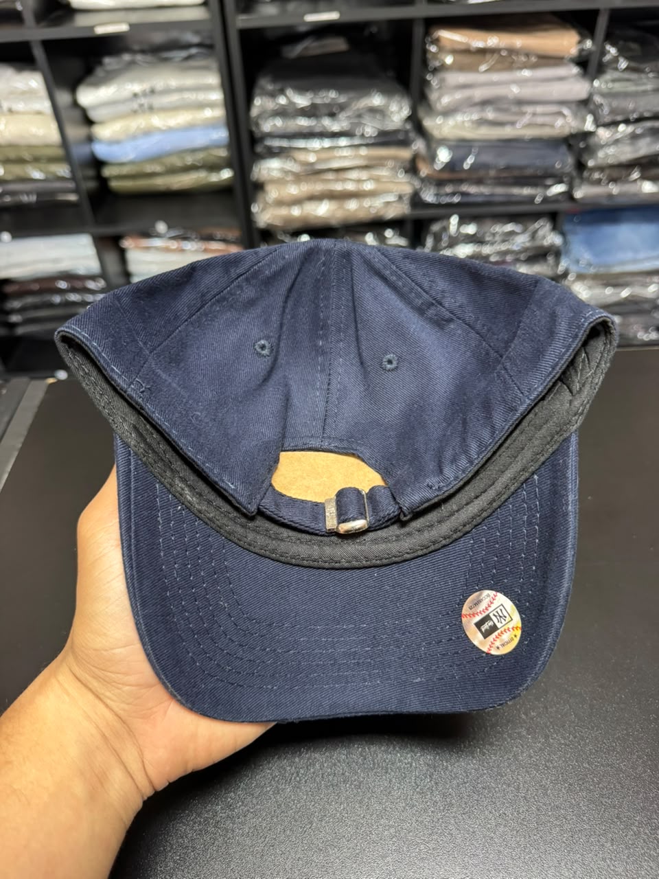 Boné New Era 9Forty Yankees Azul Escuro Unissex