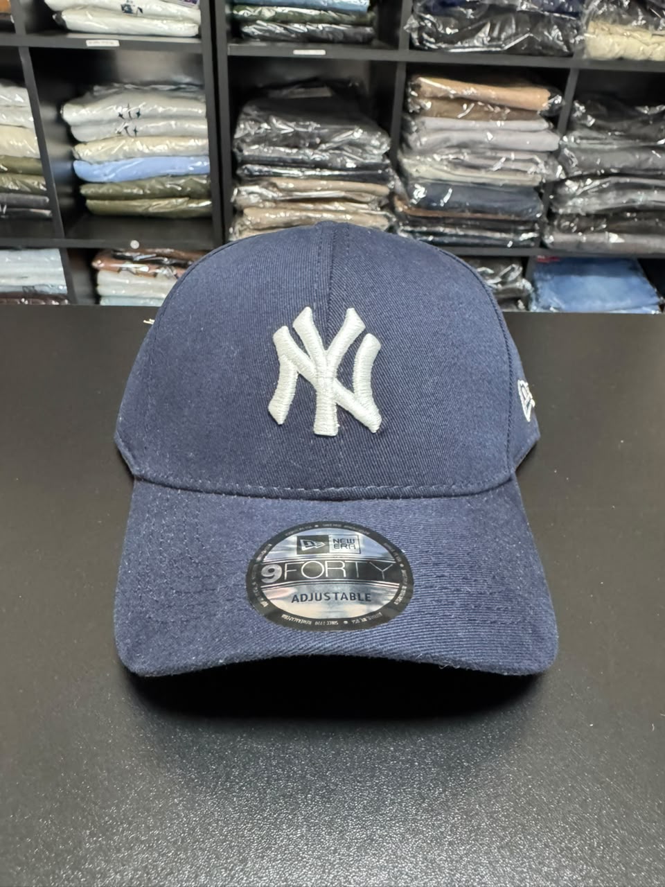 Boné New Era 9Forty Yankees Azul Escuro Unissex