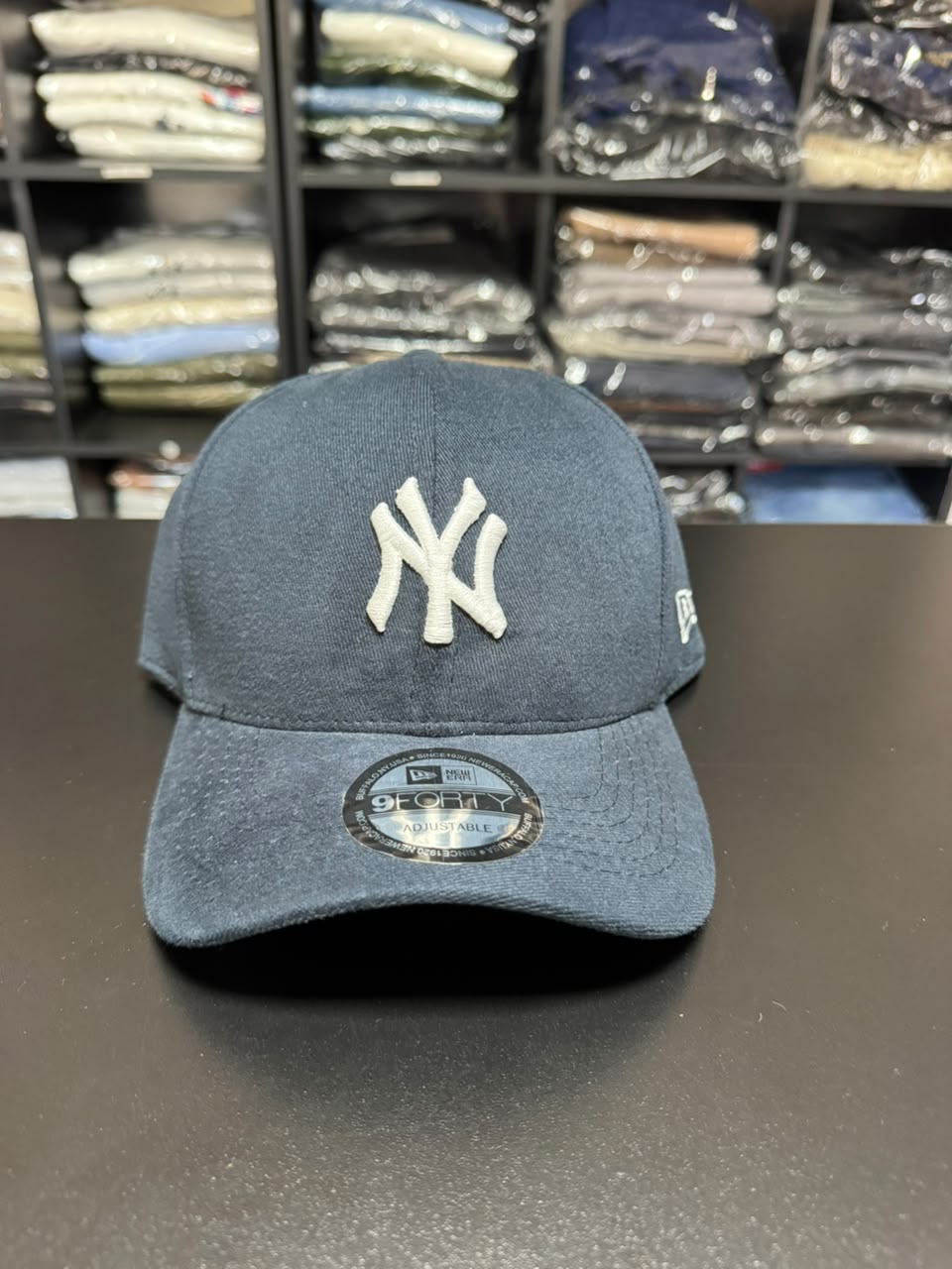Boné New Era 9Forty Yankees Azul Camurça Unissex