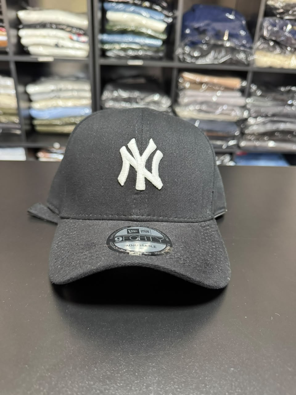 Boné New Era 9Forty Yankees Preto Unissex