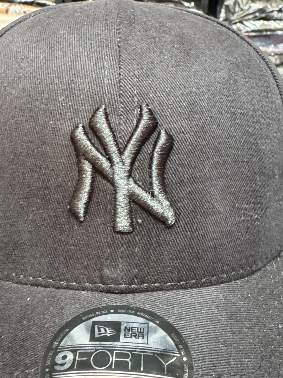Bonés New Era 9FORTY New York Yankees Preto Unissex