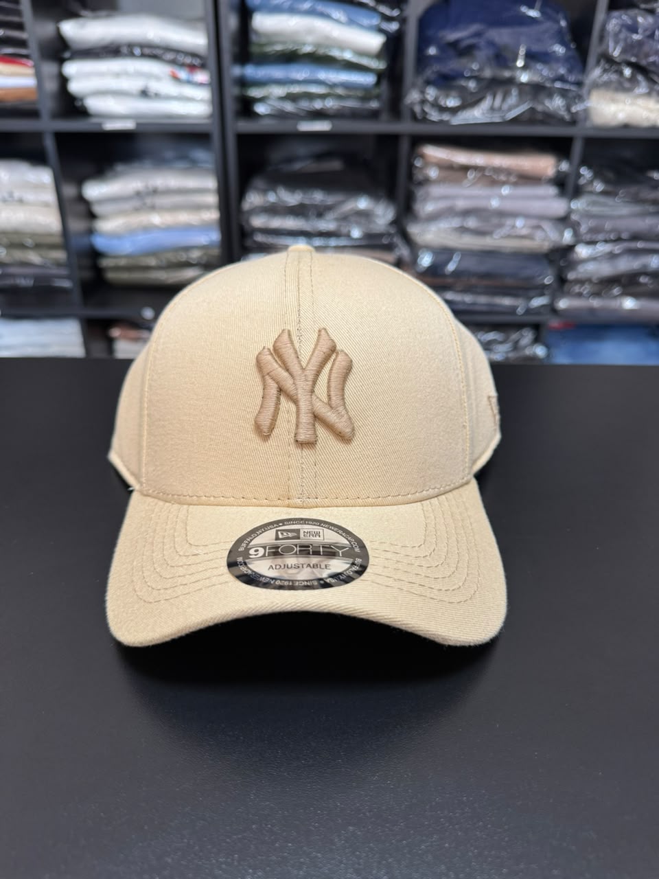 Bonés New Era 9FORTY New York Yankees Bege/Areia Unissex